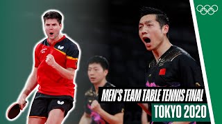 China 🇨🇳 vs Germany 🇩🇪  Mens Team Final at Tokyo 2020 [upl. by Aduh]