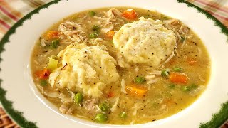 Chicken and Dumplings  Easier than you think ❤️ Step by Step [upl. by Haveman]