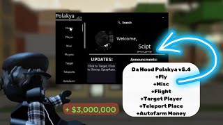 DA HOOD SCRIPT  POLAKYA V54  ROBLOX EXPLOIT [upl. by Rabjohn975]