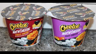 Cheetos Mac’N Cheese Cheesy Bacon amp Four Cheesy Review [upl. by Cart]