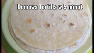 Domowa Tortilla w 5 minut szybki i prosty przepis Homemade tortilla in 5 minutes [upl. by Atig721]