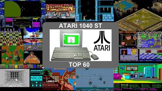 My top ATARI ST games  TOP 60 [upl. by Mayce]