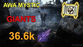 Awa Mystic  Giants 366k trashh yellow [upl. by Yur]