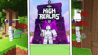 This new islands game is just awesome Roblox High Realms🔥 [upl. by Eirellav379]