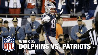 Rob Gronkowskis TackleBreaking 47Yard TD Grab  Dolphins vs Patriots  NFL [upl. by Tymes]