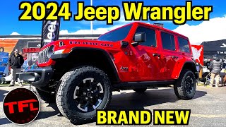 BIG Surprises In the NEW 2024 Jeep Wrangler We Werent Expecting THIS [upl. by Oigres]