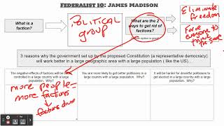 Cheat Sheet for Federalist 10 [upl. by Socher]