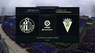 ⚽ Getafe vs Cadiz ⚽  La Liga 21112021  Fifa 21 [upl. by Aenet]