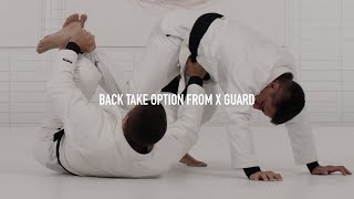 Free Technique Back Take Option from X Guard  Tainan Dalpra  X Guard Masterclass  AOJ [upl. by Whitby]