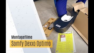 Montage und Programmierung des Antriebs Somfy Dexxo Optimo für das Garagentor DAKO [upl. by Ashatan]