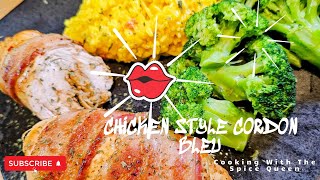 Flavorful Chicken Style Cordon Bleu Recipe cordonbleu [upl. by Atinomar]