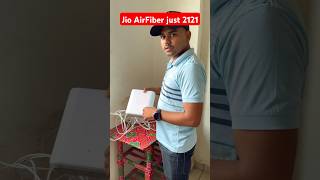 Jio Air Fiber In My Home  Jio Air Fiber Installation  Jio Air Fiber Speed Test  Pk Chauhan [upl. by Lari682]