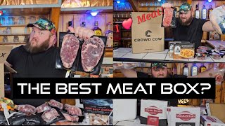 Best Meat Subscription Box BUTCHERBOX vs OMAHA STEAKS vs CROWD COW vs THRIVE MARKET [upl. by Frayne]