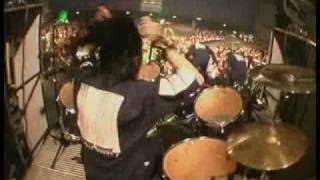 Joey Jordison 1 playing Eyeless live [upl. by Hutson]