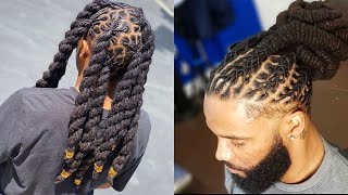 Dreadlock Styles for Men Compilation Loc Retwist [upl. by Simonetta]