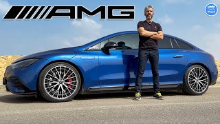 AMG EQE 43 is it an AMG car اي ام جي  اي كلاس الكهرباء carsbymaged explore cars car amg [upl. by Ayokal]