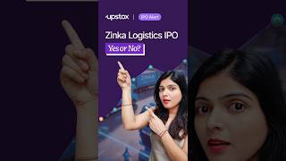 Is Zinka Logistics Blackbuck IPO worth applying  IPO news [upl. by Ydwor]