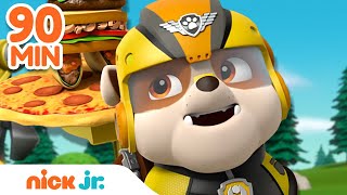 Rubble Air Rescues amp Mighty Pup Adventures  90 Minute Compilation  Rubble Official [upl. by Suivatco]