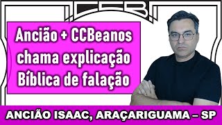 Ancião Manda Cooperadores ir direto para a Profecia  Vídeo Parte 1  Isaac Araçariguama SP [upl. by Bruyn]