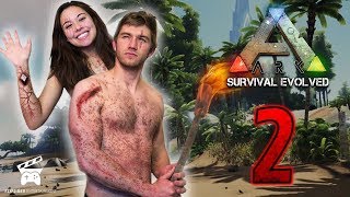 HUNTING DINOSAURS  Part 2  Ark Survival Evolved [upl. by Lisbeth]