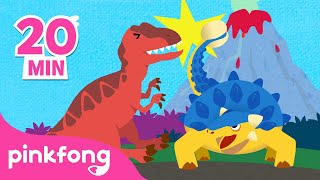 Ankylosaurus ist der stärkste Dinosaurier der Welt  Dinosaurier Lieder  Pinkfong Kinderlieder [upl. by Ahcire]