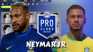 FIFA 22 Neymar Jr World Cup Pro Clubs Creation [upl. by Wivina]