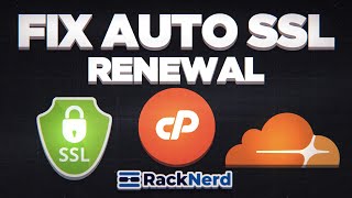 Fix AutoSSL Renewal In cPanel for Cloudflare Domains [upl. by Roby]