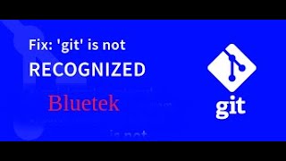 Git is not recognized as an internal or external command  Solved Visual Studio [upl. by Kendry880]