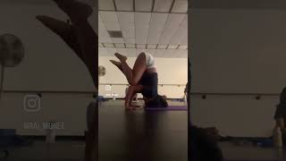 Sirsasana II  tripod headstand yoga vibrant enhancements [upl. by Ladnyk554]