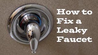 How to replace a Moen Cartridge and fix a leaky bathtub faucet  Fix it tutorials [upl. by Ahsimot]