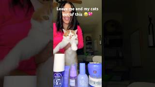 Is this animal testing😭 skincare trending preppyyyy aesthetic funny beautyproducts fyp fy [upl. by Odarbil19]