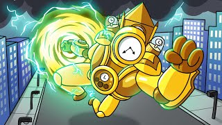 ORIGIN of TITAN CLOCKMAN… Cartoon Animation [upl. by Inalaek]