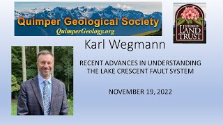 KARL WEGMANN  LAKE CRESCENT WASHINGTON FAULT SYSTEM [upl. by Whitby]