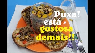 CAPONATA Caponata de Berinjela saudável nutritiva deliciosa [upl. by Kotz]