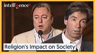 Debate Religions Impact on Society  Christopher Hitchens vs Nigel Spivey  Intelligence Squared [upl. by Cheatham]