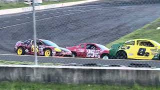 Monadnock Speedway Pure StockSix Shooter Feature 81024 [upl. by Notsnhoj951]