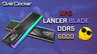 XPG Lancer Blade DDR5 6000 low price DDR5 7600 capable DRAM [upl. by Hays]