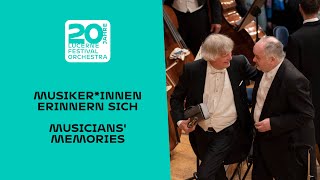 20 Jahre Lucerne Festival Orchestra – Die Musikerinnen [upl. by Silsby]