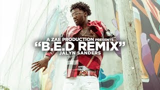 Jalyn Sanders  BED Remix Official Music Video Shot By AZaeProduction [upl. by Yendyc284]