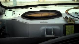 Mazda Protege Rear Deck Speaker Removal 1999  2003  Car Stereo HELP [upl. by Abehsat933]