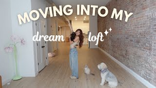 IM MOVING again lol 🏠🔑 moving process apartment tour furnishing plans ✨ [upl. by Beera]