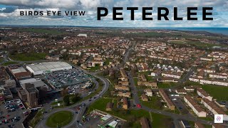 PETERLEE  BIRDS EYE VIEW  MARCH  2023 peterlee [upl. by Sirotek]