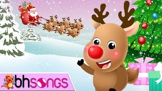 Rudolph The Red Nosed Reindeer Song With Lyrics  Christmas Song [upl. by Ahsilif]