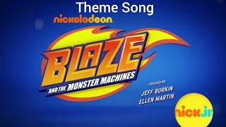 Blaze Y Los Monster Machines intro Theme Song on Nick Jr Latin America in English  en inglés [upl. by Massimiliano]