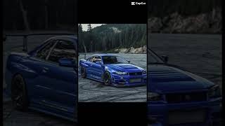 Nissan r34 gtr edit [upl. by Atteynod195]