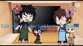 Gakuen babysitters react [upl. by Aicenad]