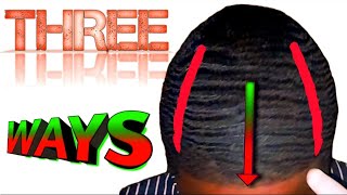 how to brush 180 waves in 3 ways [upl. by Akinehs455]