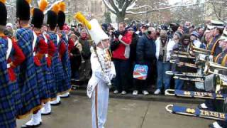 Notre Dame Marching Band Stepoff [upl. by Figone414]