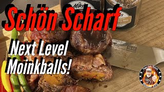 Ich mache SCHARFE Chili Cheese Moink Balls vom Pelletgrill [upl. by Kiker467]