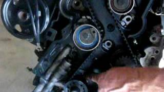 24 DOHC Stratus Timming Belt Setting [upl. by Agnizn]